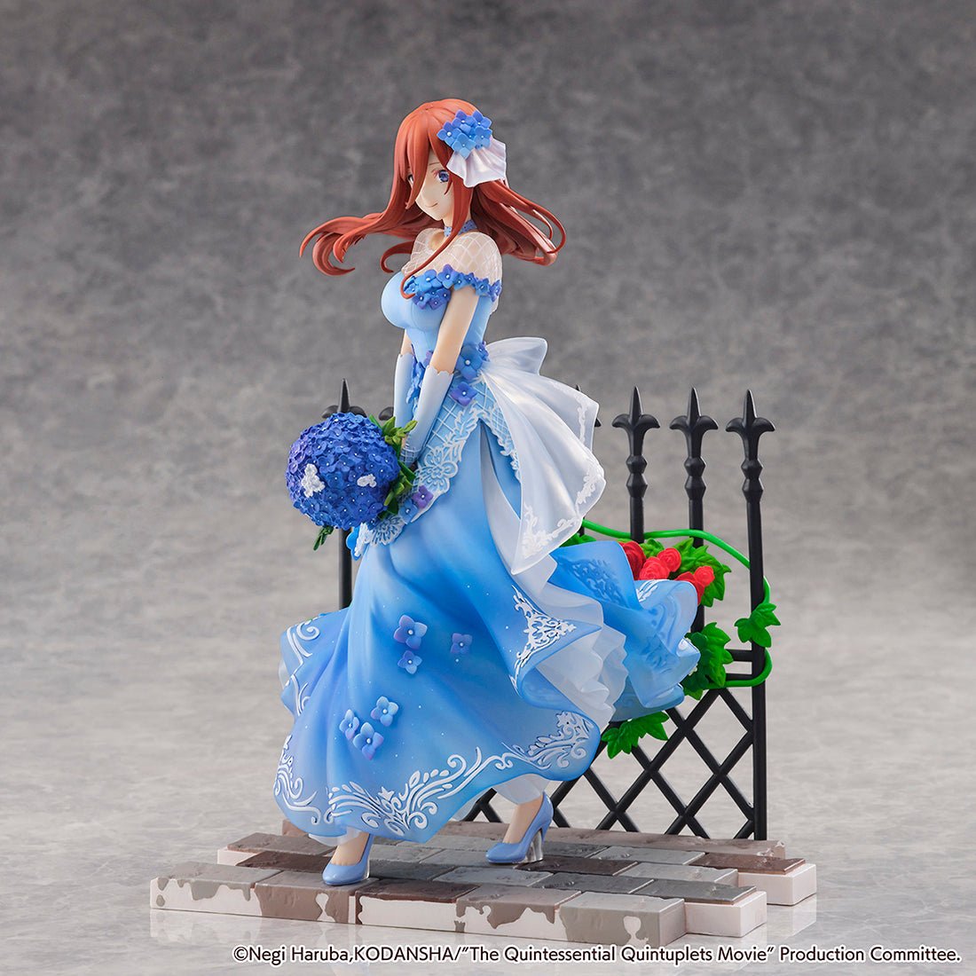 SHIBUYA SCRAMBLE FIGURE 劇場版《五等分的新娘》中野三玖 - Floral Dress Ver. - 1/7 比例模型 - Microworks ACG