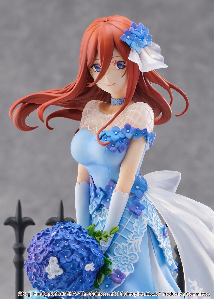 SHIBUYA SCRAMBLE FIGURE 劇場版《五等分的新娘》中野三玖 - Floral Dress Ver. - 1/7 比例模型 - Microworks ACG