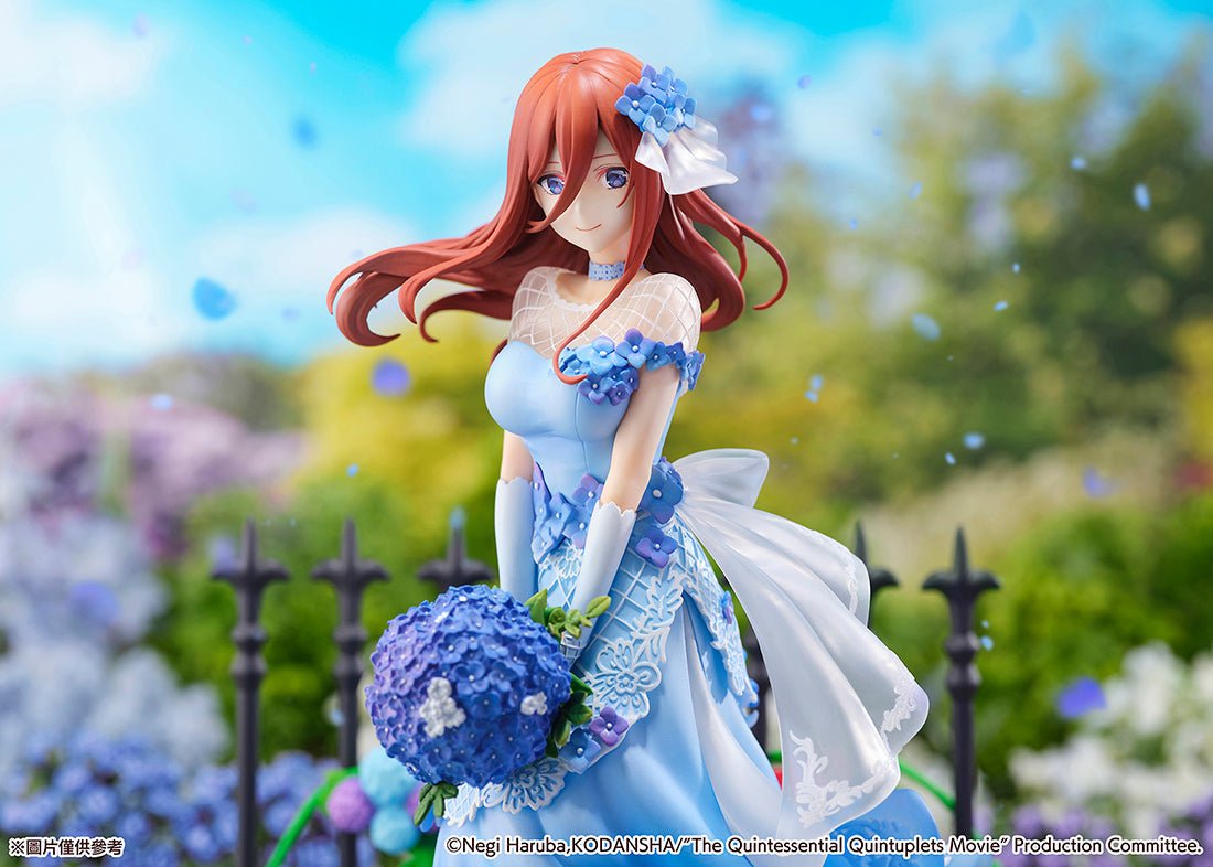 SHIBUYA SCRAMBLE FIGURE 劇場版《五等分的新娘》中野三玖 - Floral Dress Ver. - 1/7 比例模型 - Microworks ACG