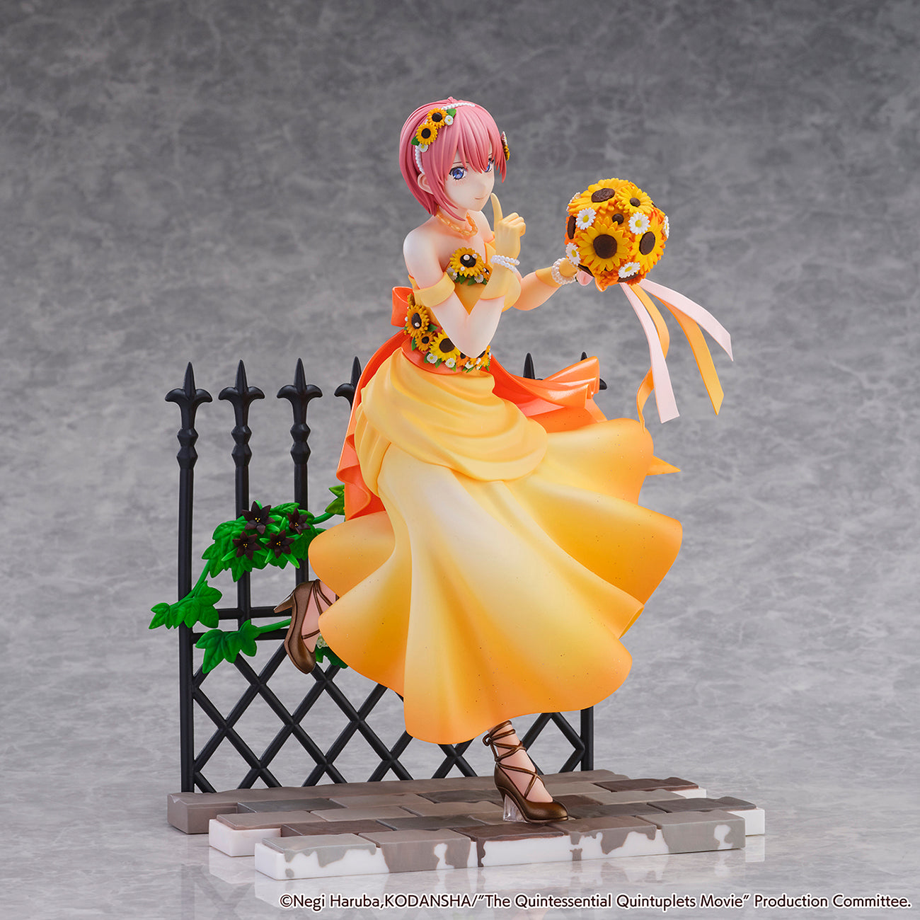 《預訂》SHIBUYA SCRAMBLE FIGURE 劇場版《五等分的新娘》中野一花 -Floral Dress Ver.- 1/7 比例模型 《2024年3月發售》