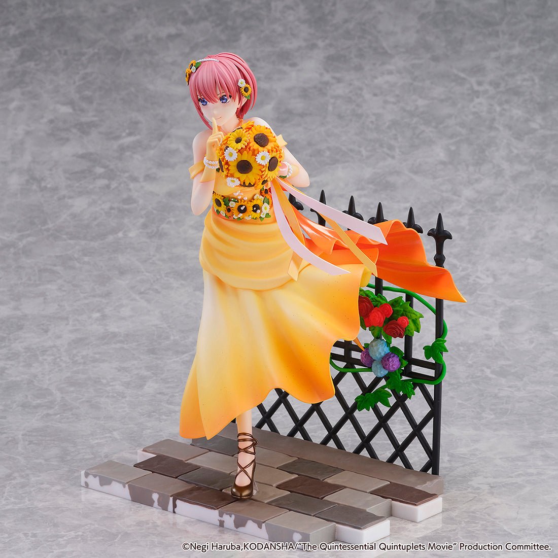 SHIBUYA SCRAMBLE FIGURE 劇場版《五等分的新娘》中野一花 - Floral Dress Ver. - 1/7 比例模型 - Microworks ACG