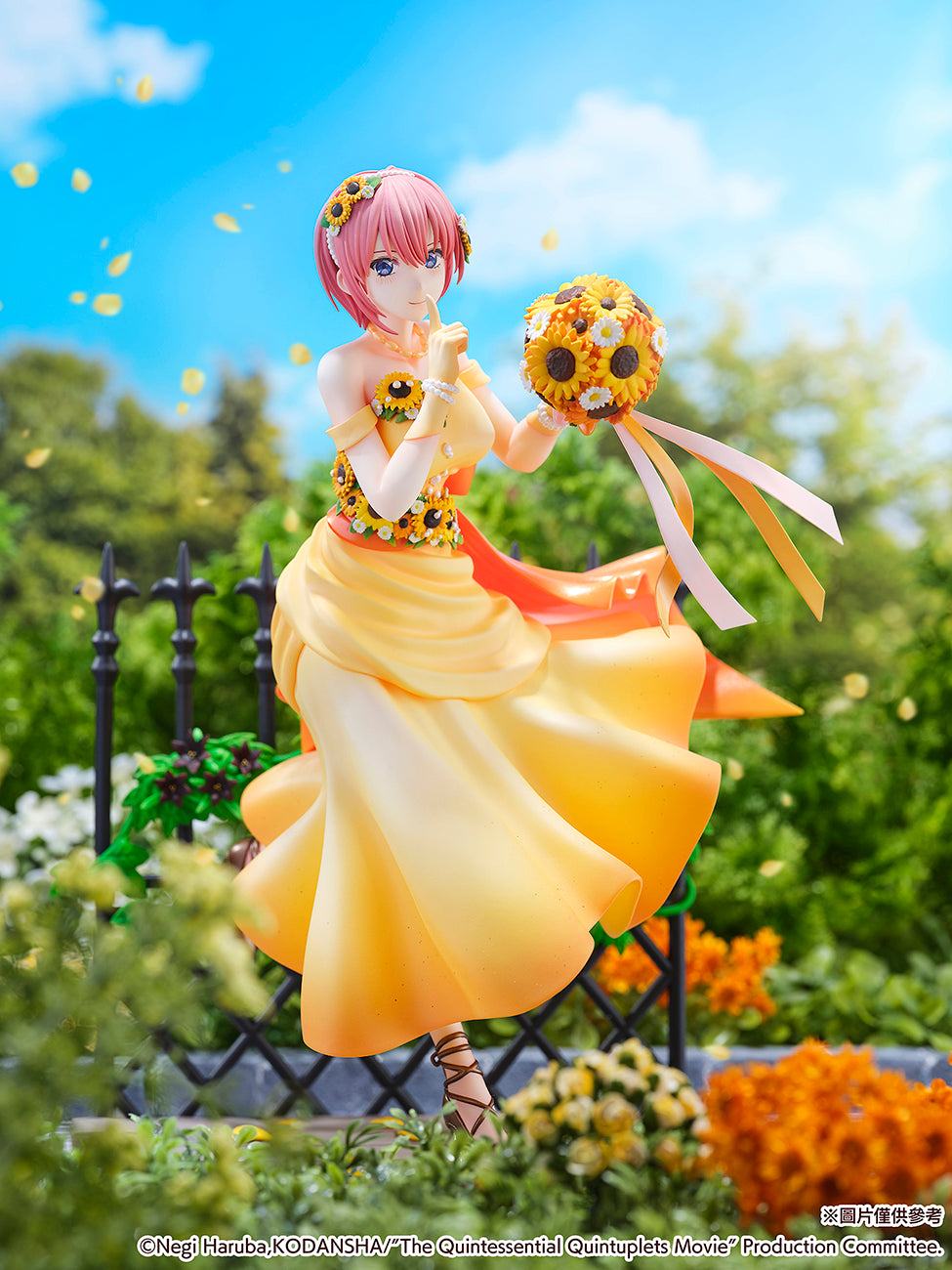 《預訂》SHIBUYA SCRAMBLE FIGURE 劇場版《五等分的新娘》中野一花 -Floral Dress Ver.- 1/7 比例模型 《2024年3月發售》