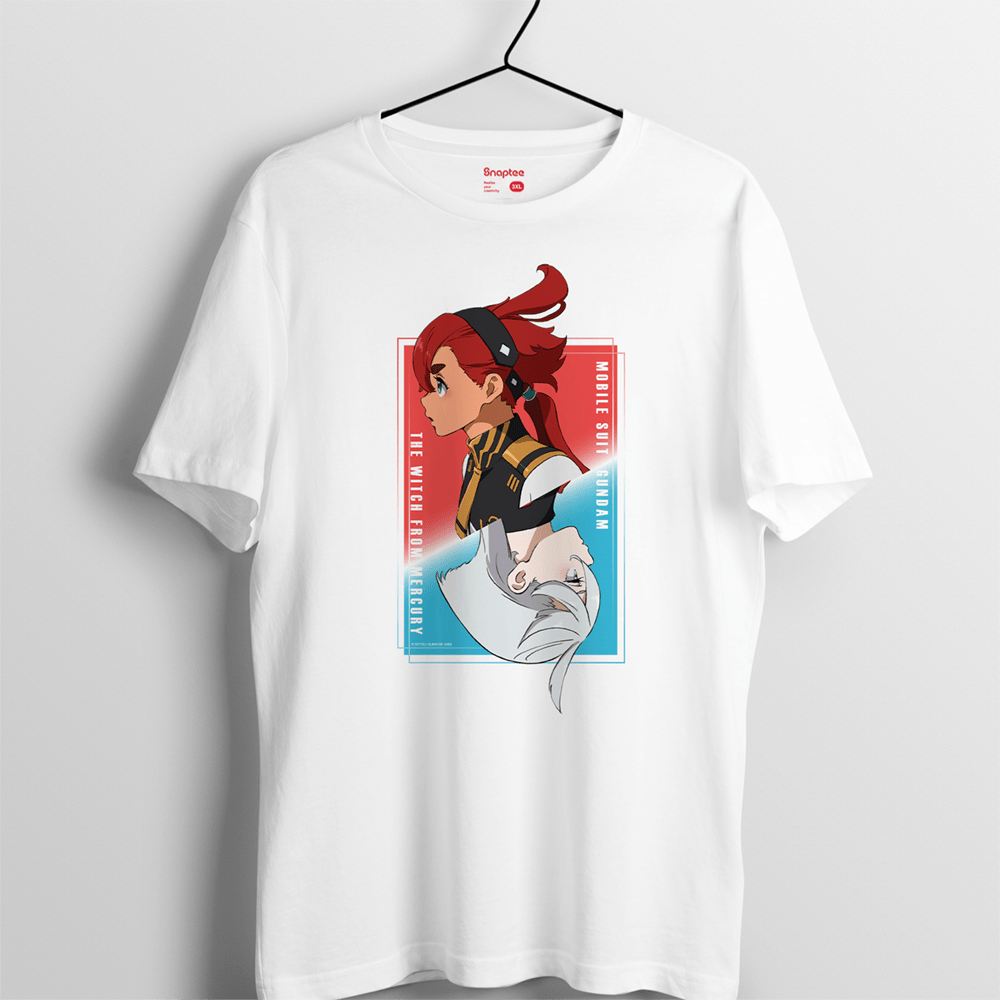 機動戰士高達 水星的魔女 T-Shirt 女主角二人 - Microworks ACG