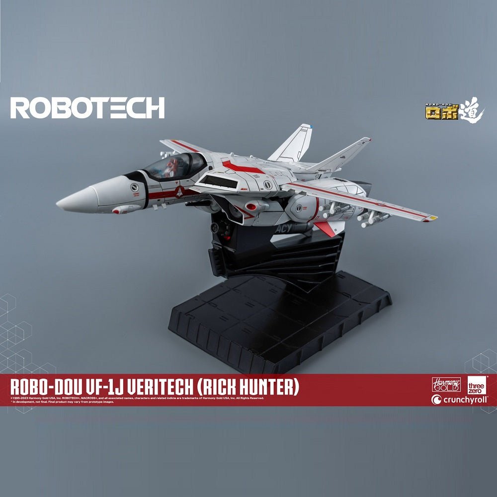 《預訂已截單》threezero 超時空要塞ROBO - DOU VF - 1J 變形戰鬥機（韋基利）《2023年第4季發售》 - Microworks ACG