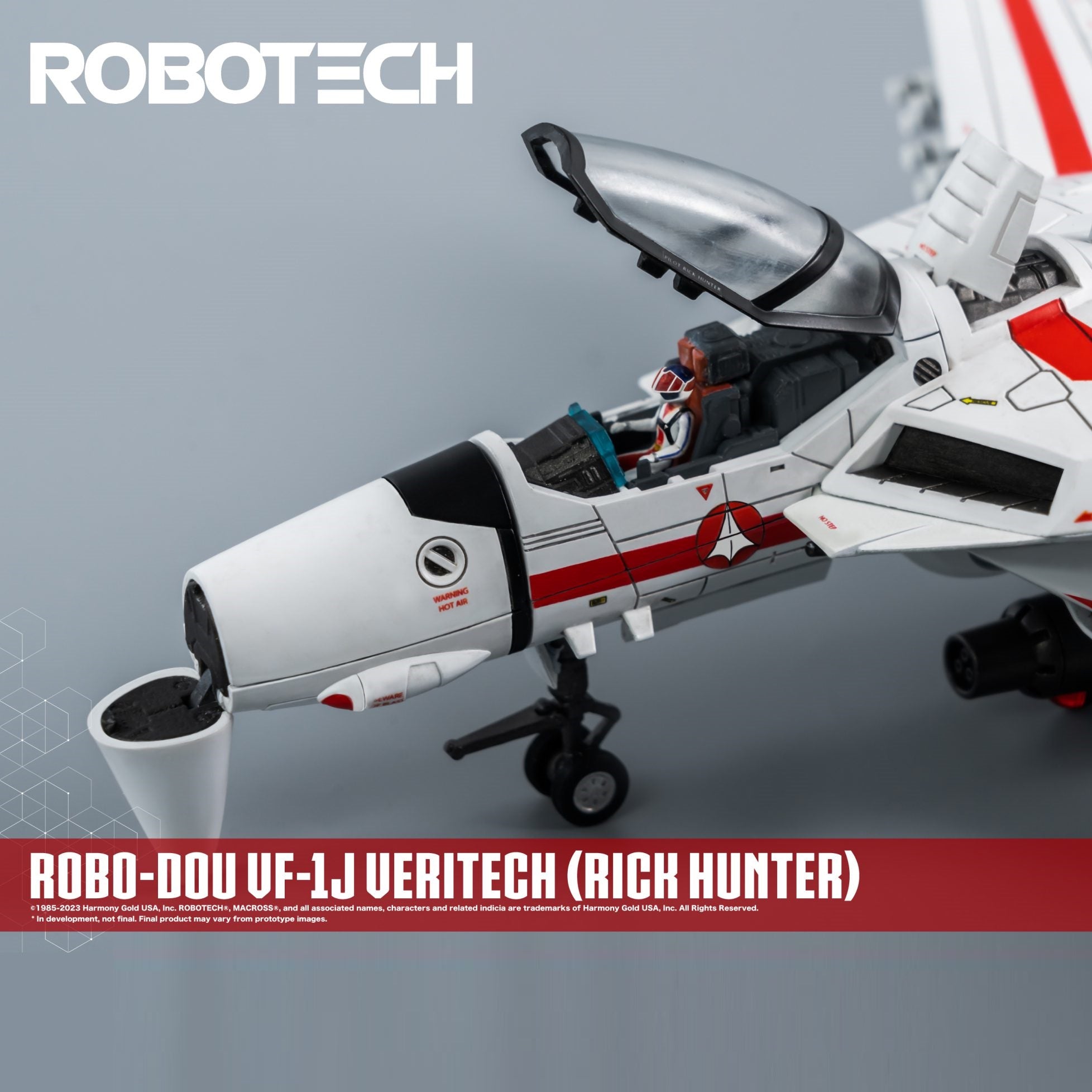 《預訂已截單》threezero 超時空要塞ROBO - DOU VF - 1J 變形戰鬥機（韋基利）《2023年第4季發售》 - Microworks ACG