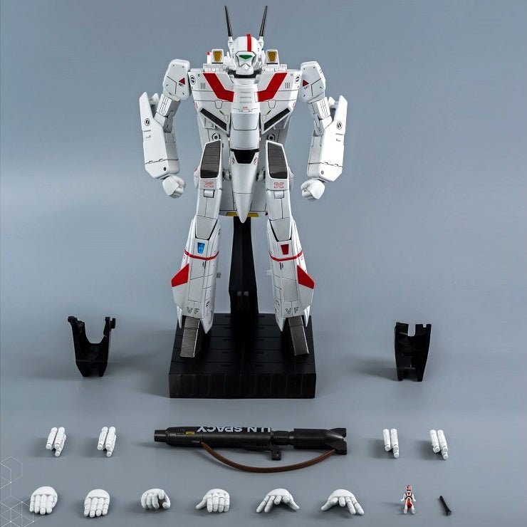 《預訂已截單》threezero 超時空要塞ROBO - DOU VF - 1J 變形戰鬥機（韋基利）《2023年第4季發售》 - Microworks ACG