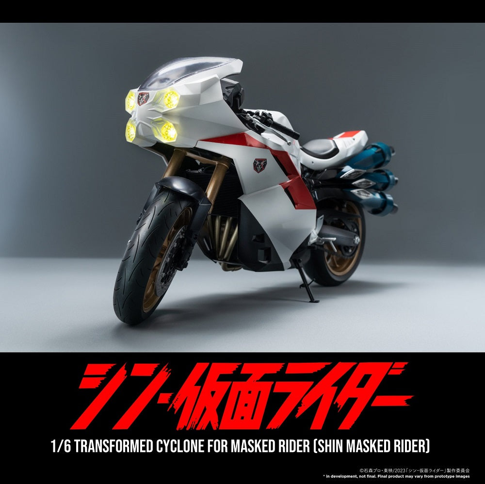 《預訂已截單》threezero FigZero 1/6 幪面超人電單車「旋風號」《2023年第4季發售》