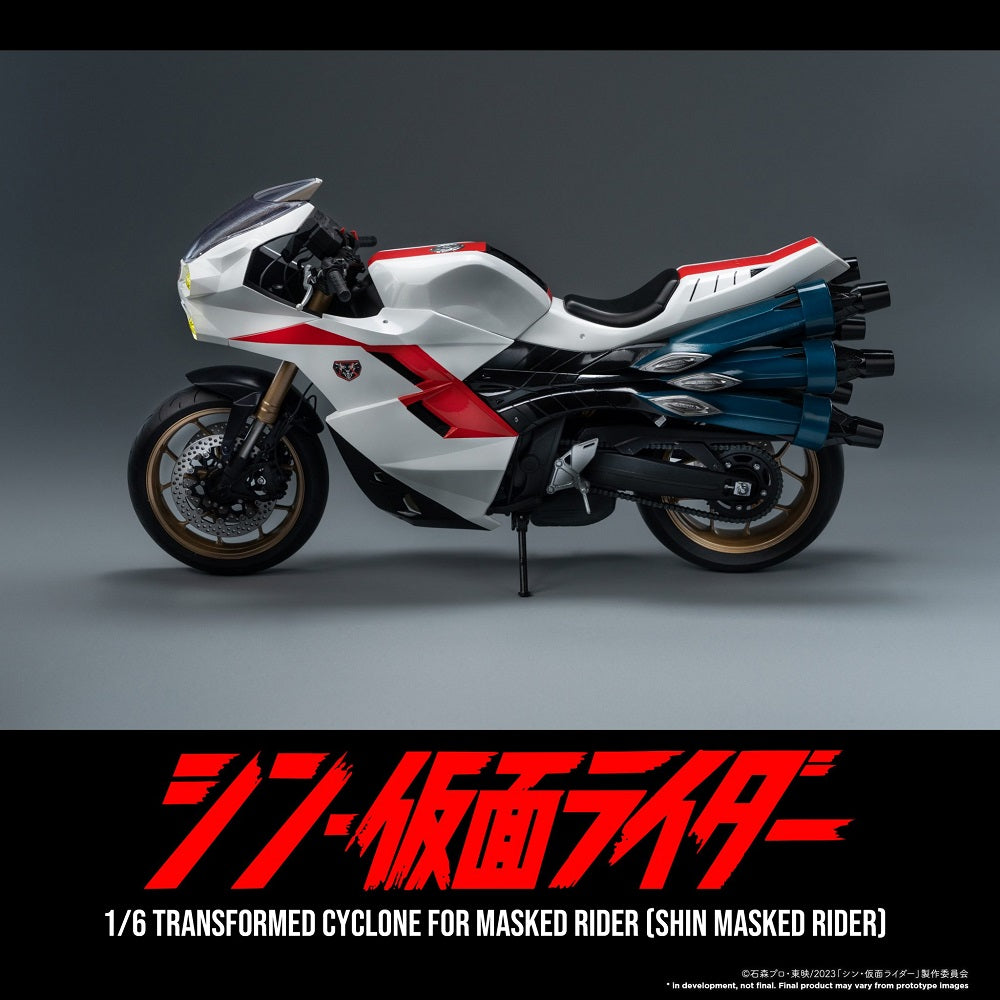 《預訂已截單》threezero FigZero 1/6 幪面超人電單車「旋風號」《2023年第4季發售》
