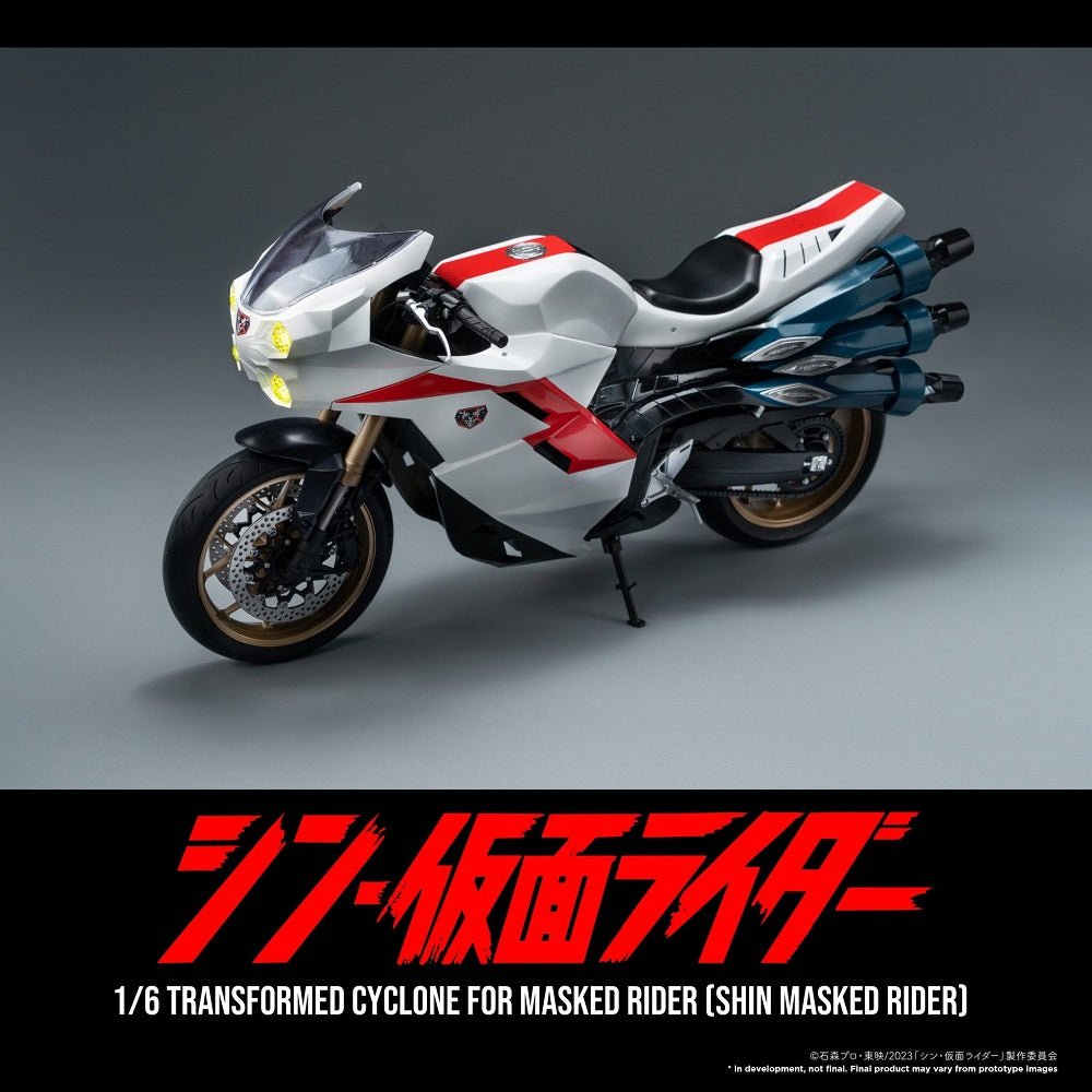 《預訂已截單》threezero FigZero 1/6 幪面超人電單車「旋風號」《2023年第4季發售》 - Microworks ACG