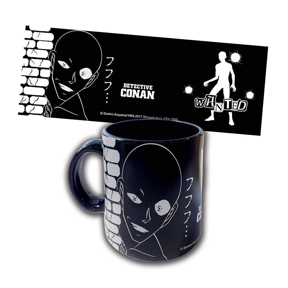 名偵探柯南 陶瓷杯 超牙白 - Microworks ACG
