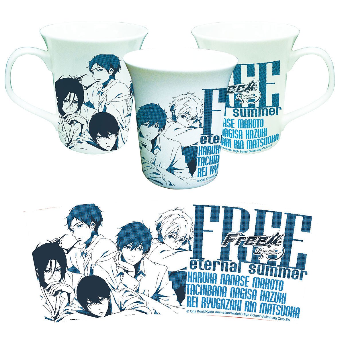 Free! ES 陶瓷杯 偶像風 - Microworks ACG