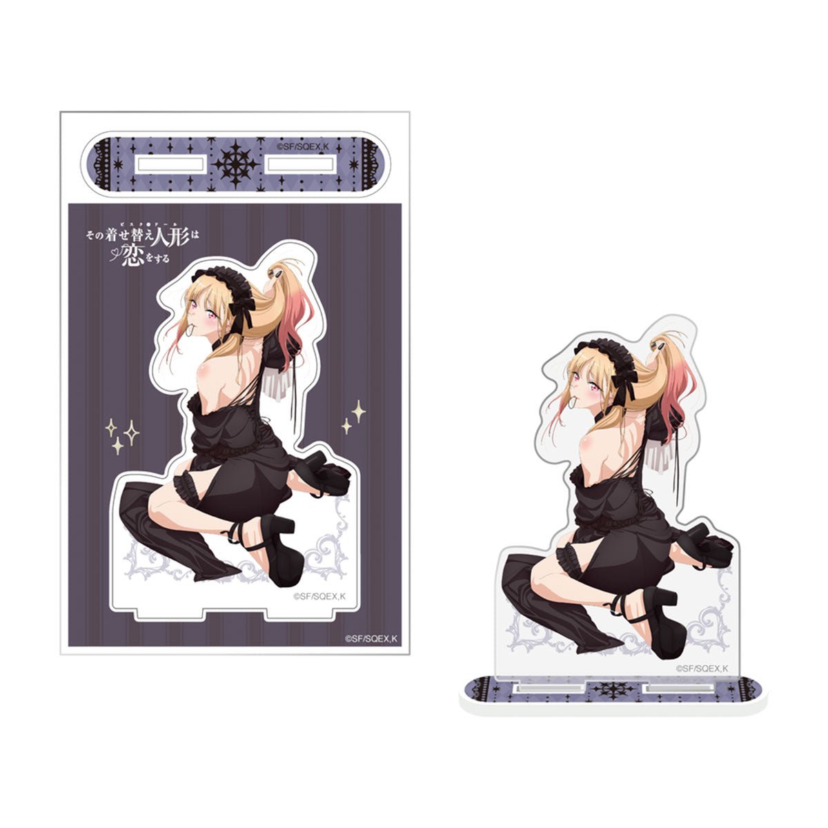 戀上換裝娃娃 全新繪製亞架力人形立牌 喜多川海夢 洋裝ver. - Microworks ACG