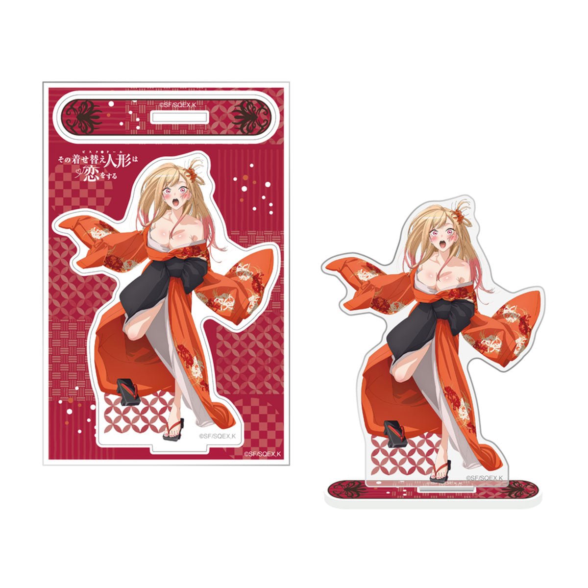 戀上換裝娃娃 全新繪製亞架力人形立牌 喜多川海夢 和服ver. - Microworks ACG