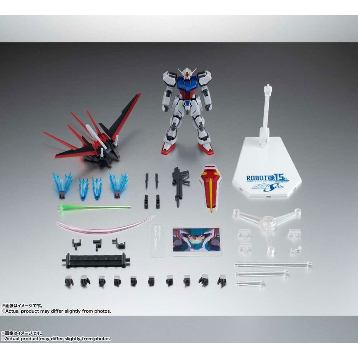 Bandai [ROBOT魂] 空戰型突擊高達 ver. A.N.I.M.E. (15周年版) - Microworks ACG