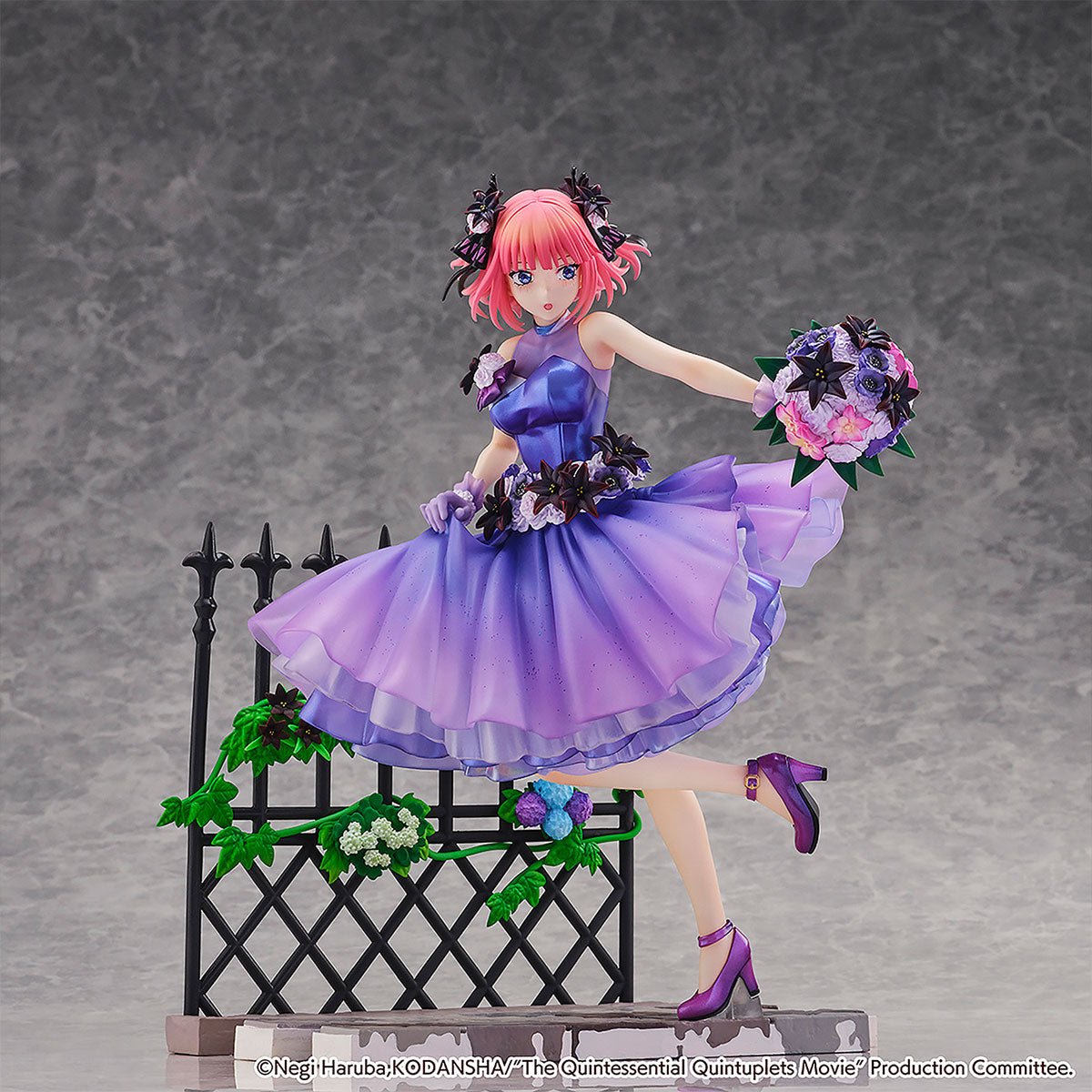 SHIBUYA SCRAMBLE FIGURE 劇場版《五等分的新娘》中野二乃 - Floral Dress Ver. - 1/7 比例模型 - Microworks ACG
