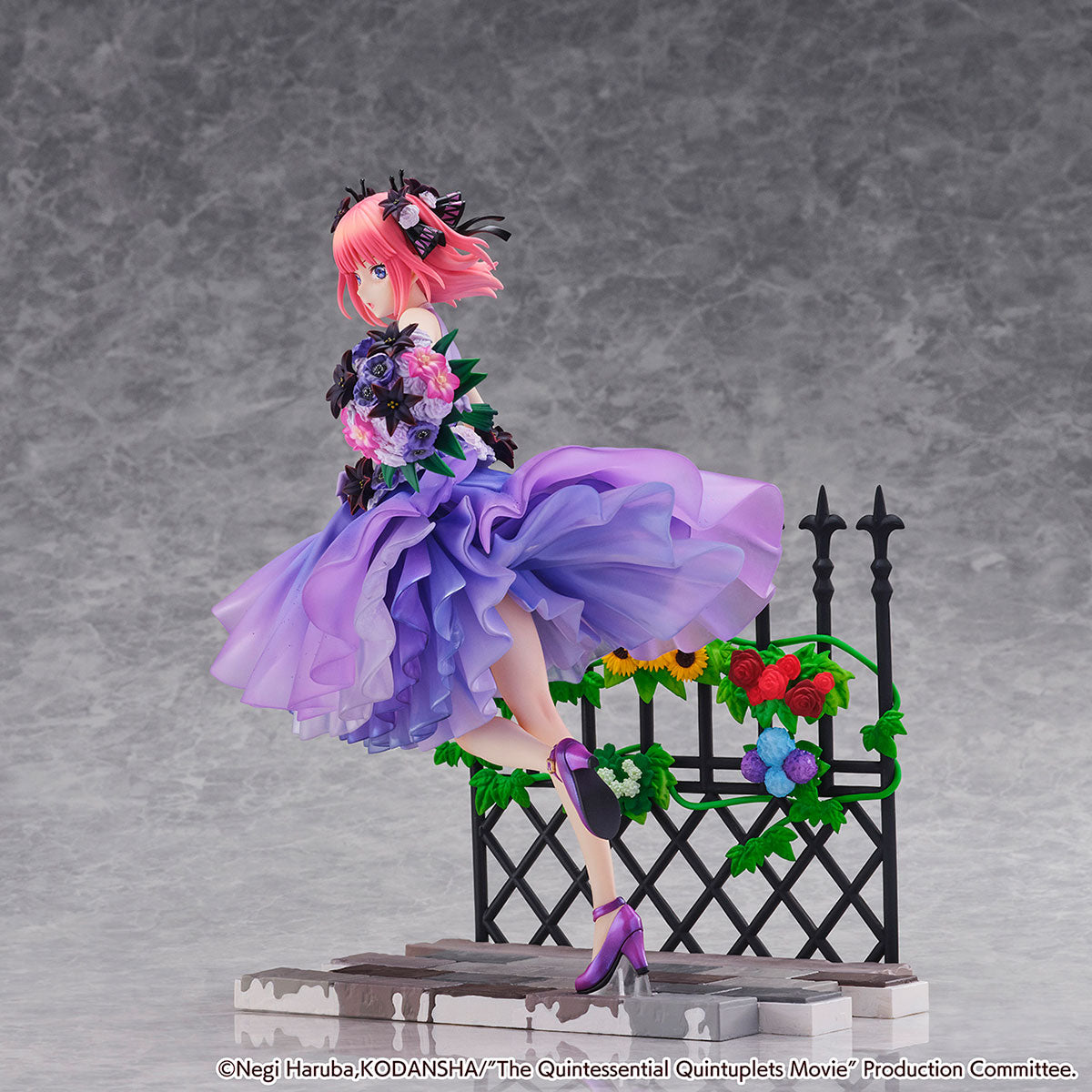 《預訂已截單》SHIBUYA SCRAMBLE FIGURE 劇場版《五等分的新娘》中野二乃 -Floral Dress Ver.- 1/7 比例模型 《2023年11月發售》