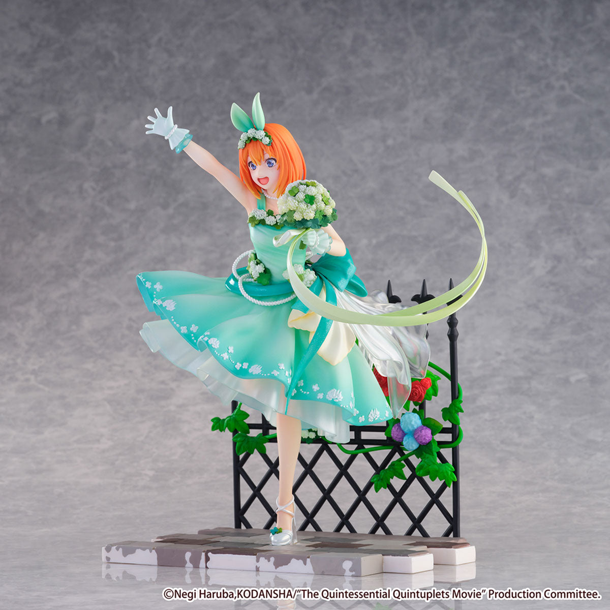 SHIBUYA SCRAMBLE FIGURE 劇場版《五等分的新娘》中野四葉 -Floral Dress Ver.- 1/7 比例模型