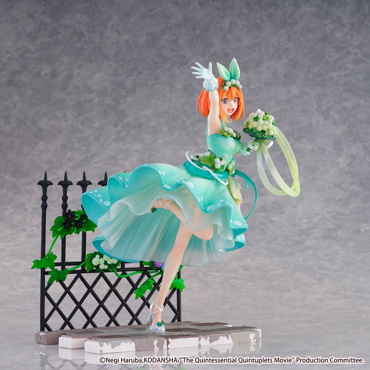 SHIBUYA SCRAMBLE FIGURE 劇場版《五等分的新娘》中野四葉 - Floral Dress Ver. - 1/7 比例模型 - Microworks ACG