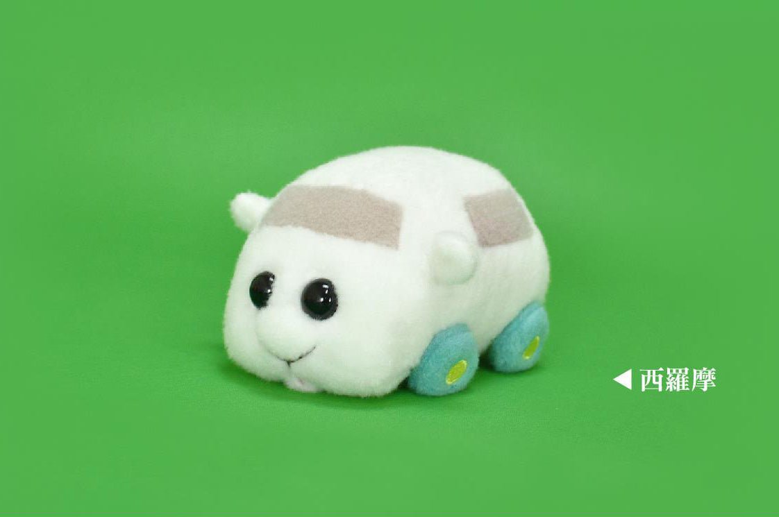 Pui Pui 天竺鼠車車 5吋 絨毛公仔 (迴力車款) - Microworks ACG