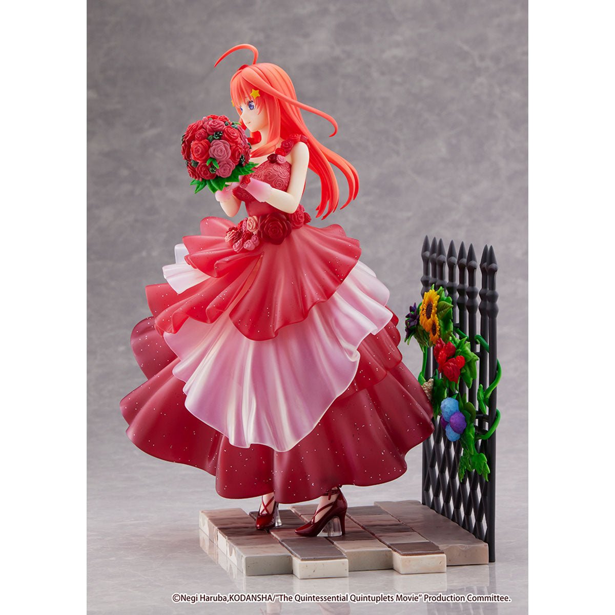 SHIBUYA SCRAMBLE FIGURE 劇場版《五等分的新娘》中野五月 - Floral Dress Ver. - 1/7 比例模型 - Microworks ACG