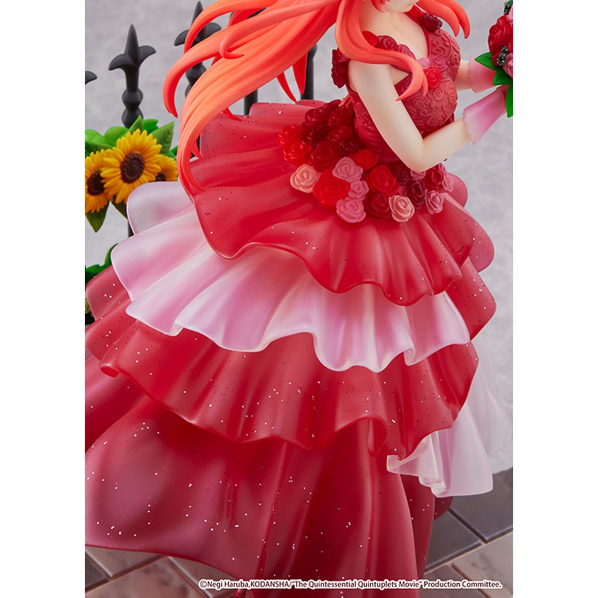 SHIBUYA SCRAMBLE FIGURE 劇場版《五等分的新娘》中野五月 - Floral Dress Ver. - 1/7 比例模型 - Microworks ACG