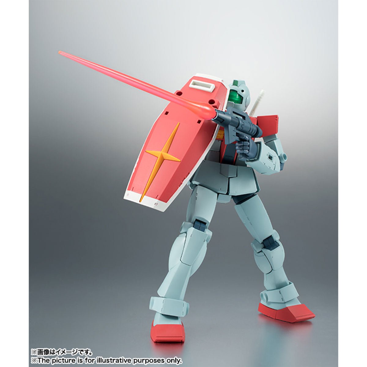 Bandai [ROBOT魂] RGM - 79 吉姆 (ver.ANIME) - Microworks ACG