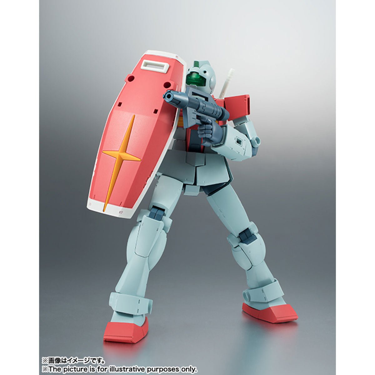 Bandai [ROBOT魂] RGM - 79 吉姆 (ver.ANIME) - Microworks ACG