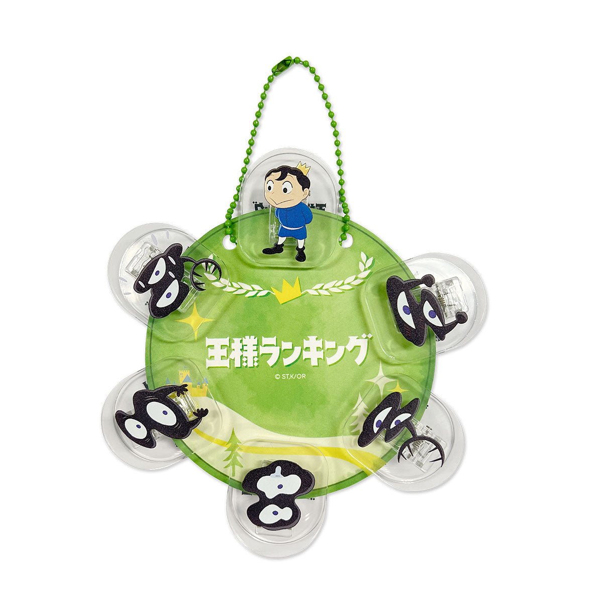 國王排名 公仔膠夾套裝 (1套6款) - Microworks ACG