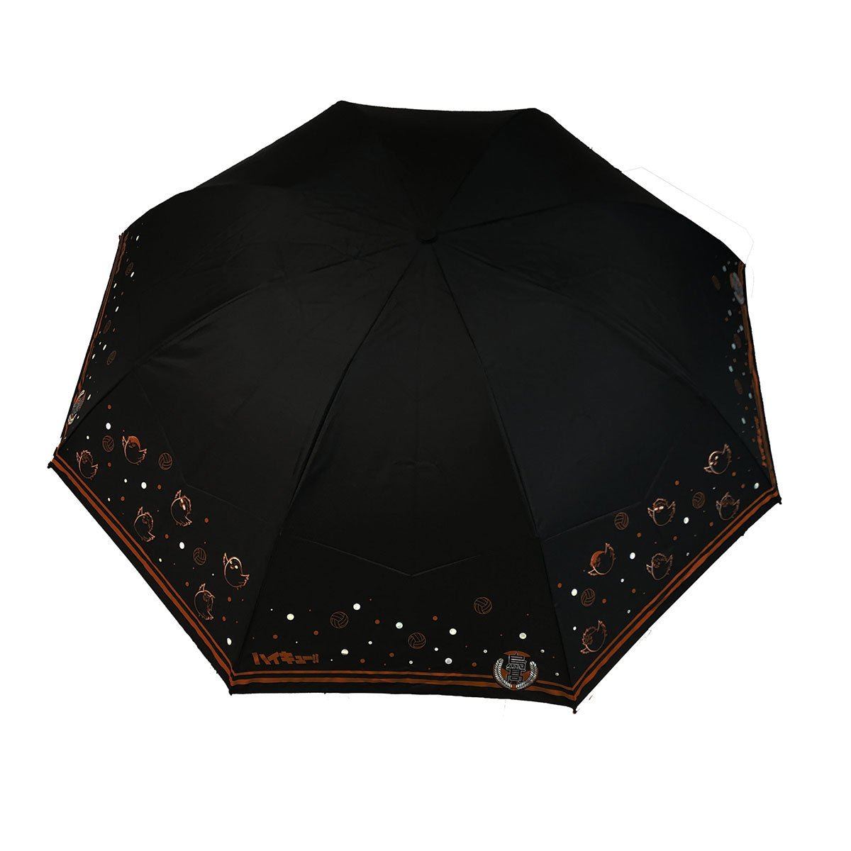 排球少年!! 縮骨遮 烏鴉款黑色 - Microworks ACG