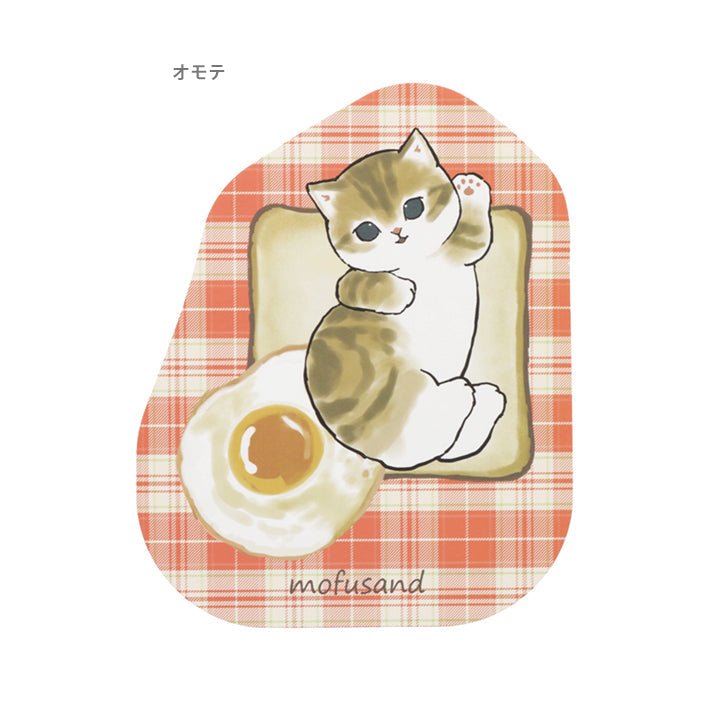 mofusand 猫造型裁切明信片 - Microworks ACG