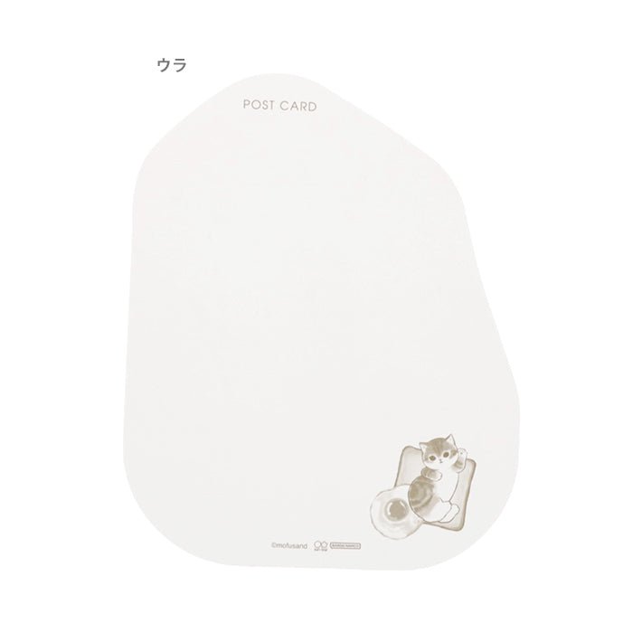 mofusand 猫造型裁切明信片 - Microworks ACG