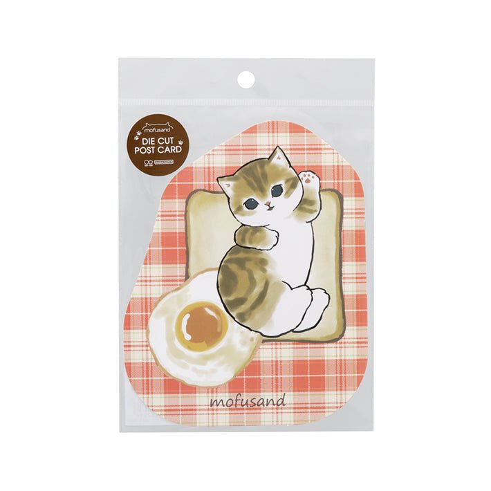 mofusand 猫造型裁切明信片 - Microworks ACG