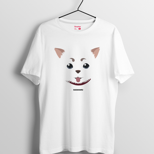 銀魂 T-shirt 定春 (白色) 服裝 Microworks Online Store